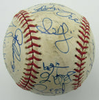 2002 Harrisburg Senators AA Minor League Team Signed by 23 OML Baseball 148888