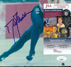 Dan Jansen Olympic Gold Speed Skating Signed/Autographed 8x10 Photo JSA 157471