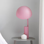 Cap Table Lamp // Blush