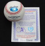 Dave Eiland Signed/Auto Yankees 100th OML Baseball MAB Inscr 187031