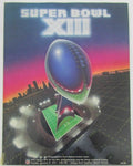 Super Bowl XIII Official Program Pittsburgh Steelers vs. Dallas Cowboys 128410