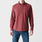 Button-Up Shirt // Claret Red
