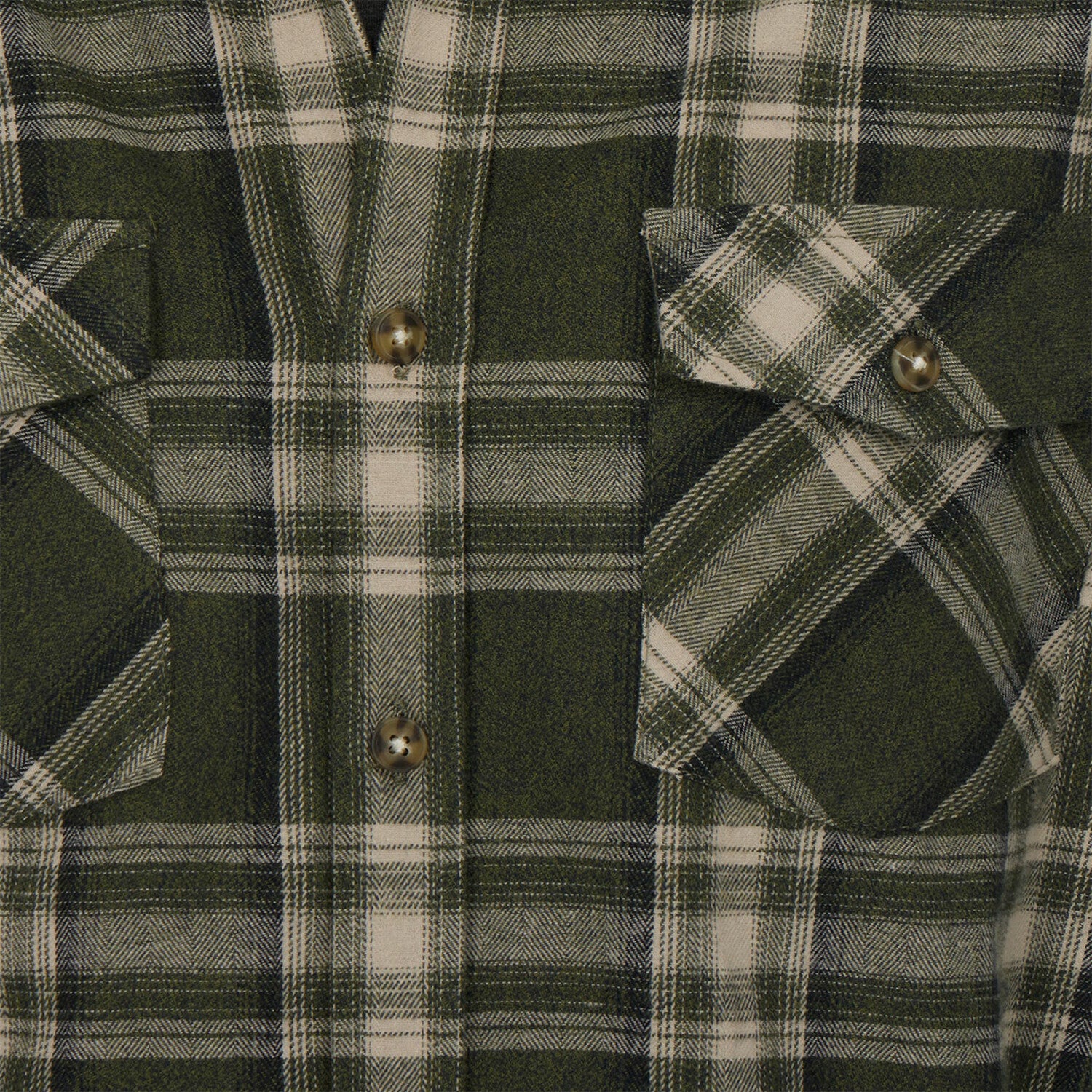 Darius Flannel Shirt // Olive