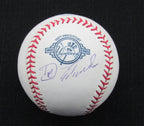 Doc Edwards Signed/Auto Yankees 100th OML Baseball JSA 186654
