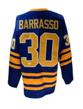 Tom Barrasso Autographed Custom Hockey Jersey Buffalo Sabres JSA 180675