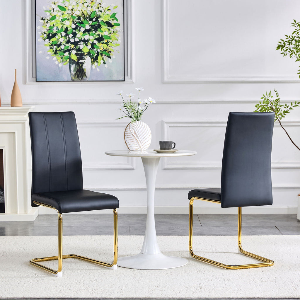 Luxury Aesthetic Upholstered Dining Chairs