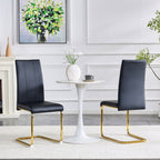 Luxury Aesthetic Upholstered Dining Chairs