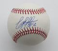 Ezequiel Carrera Autographed OML Baseball Cleveland Indians 180083