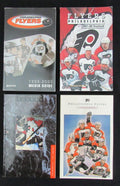Lot of 4 Philadelphia Flyers 1990's Official NHL Yearbooks/Media Guides 181398