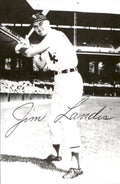 Jim Landis Chicago White Sox Signed/Auto 3x5  Photo 178538