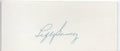 Lefty Gomez d.1989 New York Yankees/Senators Signed 3x5 Index Card 145614