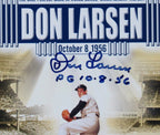 Don Larsen No Hitter NY Yankees Signed 8x10 Photo Framed MLB Hologram 148844