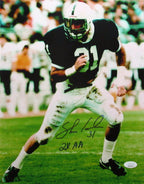 Shane Conlan Autographed/Inscribed "2X AA" 11x14 Photo Penn State PSU  JSA