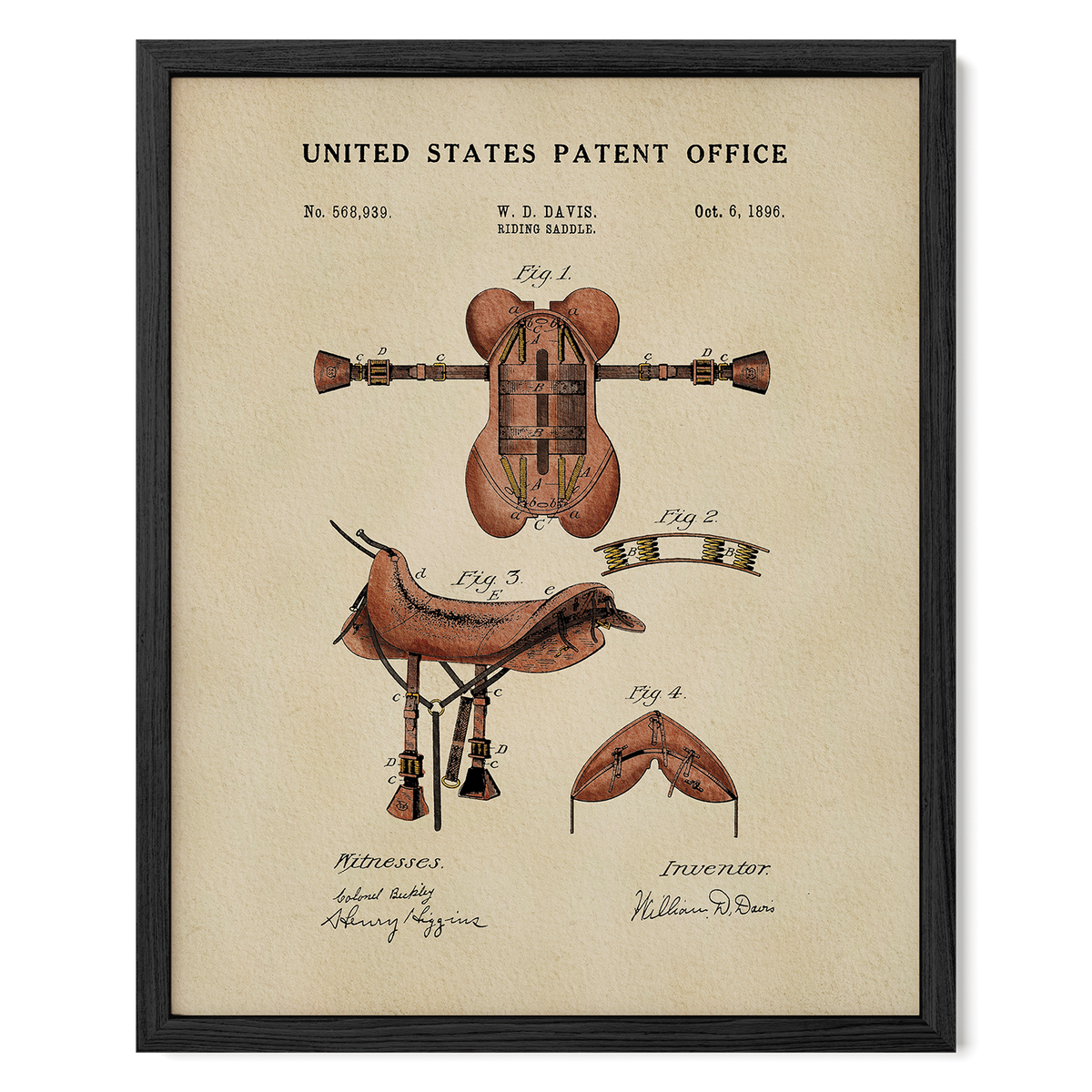 Horse Riding Saddle (1896)