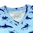 Some Shark Short Sleeve Tops For Men // 2 Pack