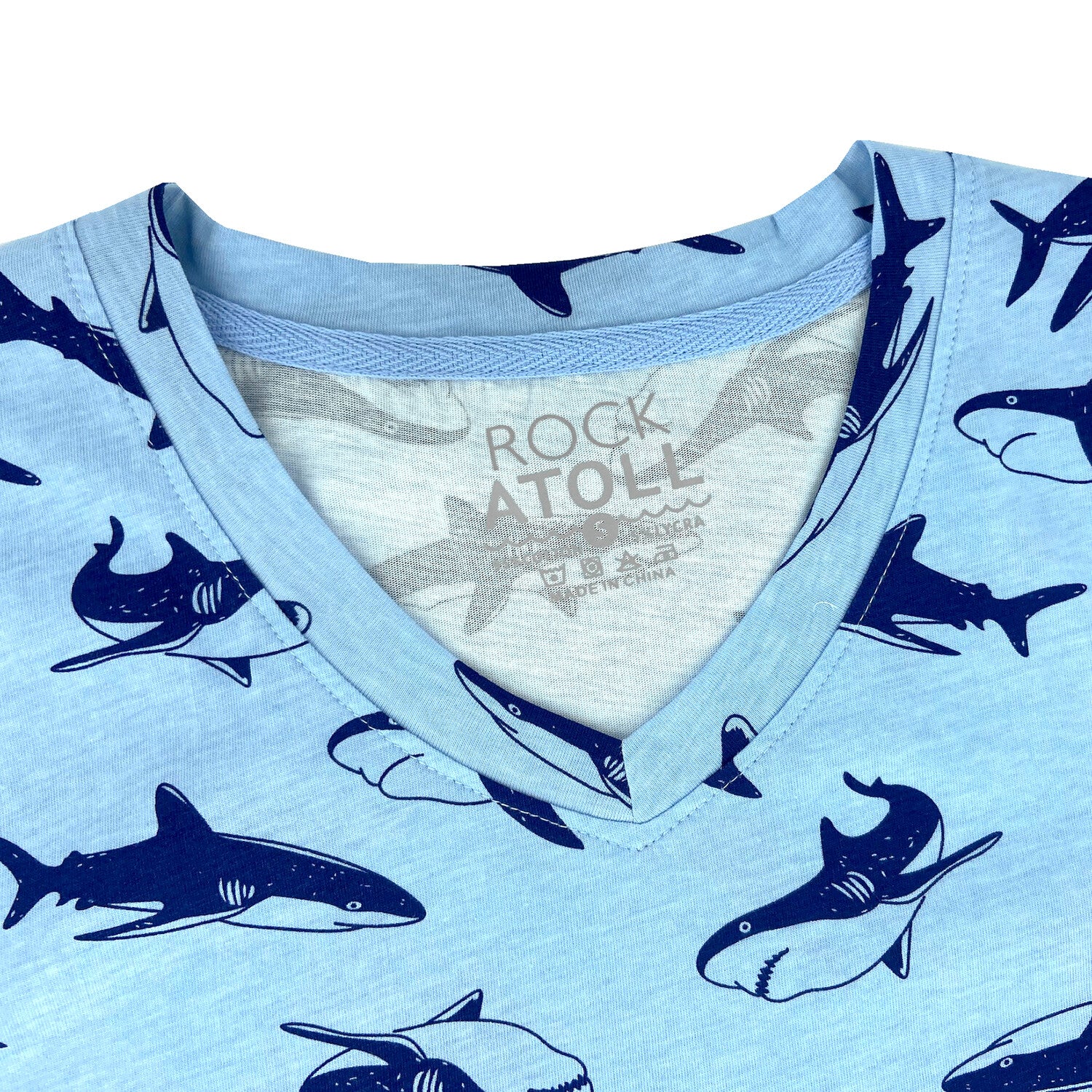Some Shark Short Sleeve Tops For Men // 2 Pack