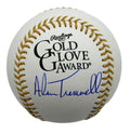 Alan Trammell HOF Autographed Rawlings Gold Glove Award Baseball Tigers JSA