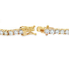 5.50ct Diamond Tennis Bracelet 18KT Yellow Gold