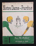 10/8/1949 Notre Dame vs. Purdue College Program 185820