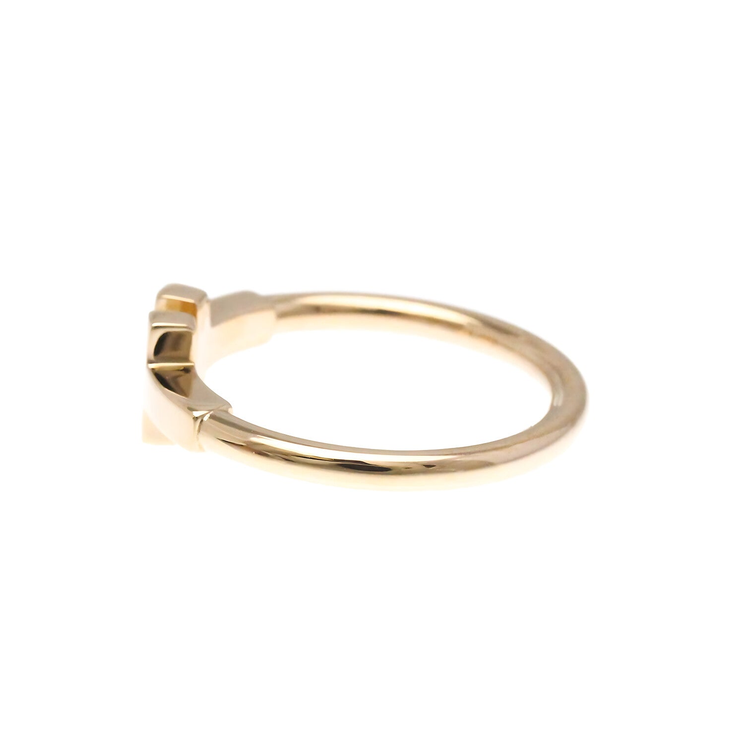Tiffany & Co. // 18k Rose Gold Wire Ring // Ring Size: 5 // Store Display