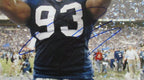 Dwight Freeney Autographed 11x14 Football Photo Indianapolis Colts Beckett