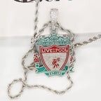 Liverpool Football Club Necklace – LFC Crest Pendant Jewelry Gift for Fans