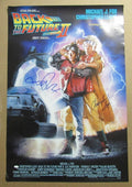 Michael J Fox/Christopher Lloyd Autographed 27x40 Poster "Back to Future II" JSA