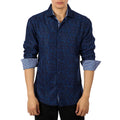 Harrisburg Button Up Shirt // Blue