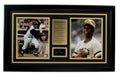 Roberto Clemente Laser Engraved Signature w/ Photo Collage Pirates Framed 191615