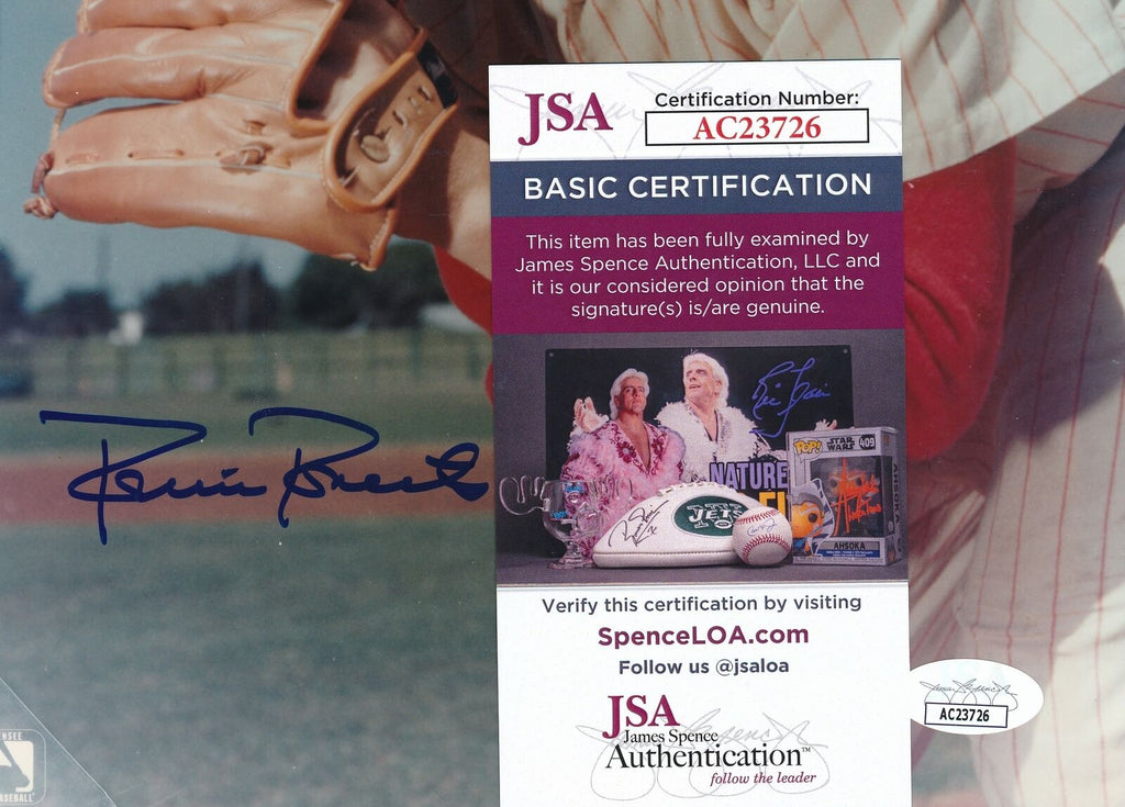 Robin Roberts HOF Autographed 8x10 Photo Philadelphia Phillies JSA