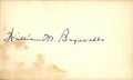 Bill Bagwell Braves/Athletics d.1976 Signed/Autographed 3x5 Index Card 162706