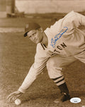Bobby Doerr HOF Boston Red Sox Signed/Autographed 8x10 B/W Photo JSA 165031