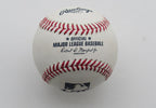 Josh Tomlin Autographed OML Baseball Cleveland Indians 180082