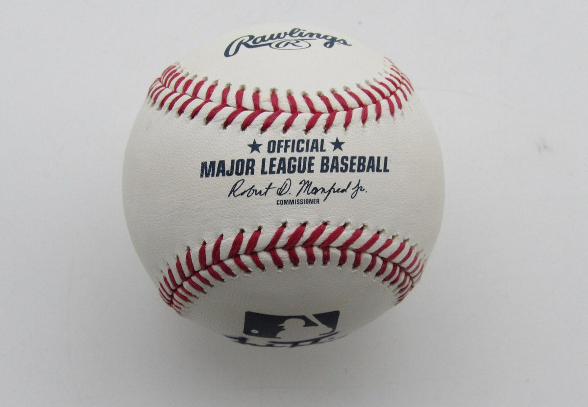 Josh Tomlin Autographed OML Baseball Cleveland Indians 180082