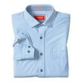 XC+ Motion Long-Sleeve Print Knit Shirt // Blue Tulip