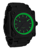 747 (Black/Green) Watch
