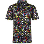 A-Game Cool-Stretch Men's Performance Golf Shirt (Black)