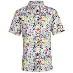 Cool-Stretch Men's A-Game Golf Shirt – White