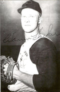 Warren Hackern Chicago Cubs d. 2002 Signed/Auto 3x5  Photo 178422