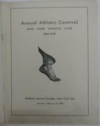 1938 New York Athletes Club Indoor Games Program at Madison Square Garden 144847