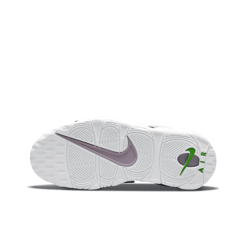 Nike Air More Uptempo Black White Green