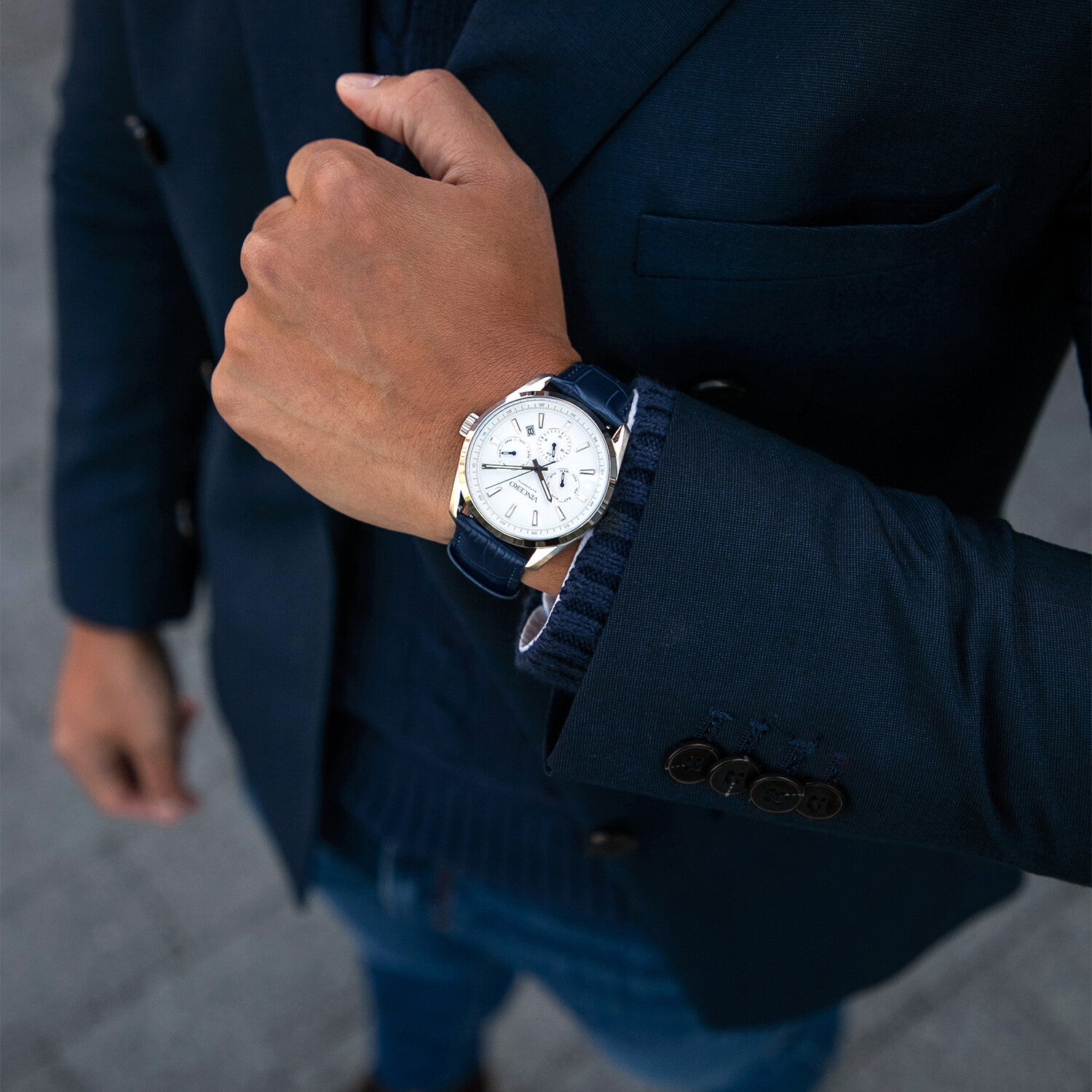 Vincero Reserve Automatic // BLU-SIL-Z06