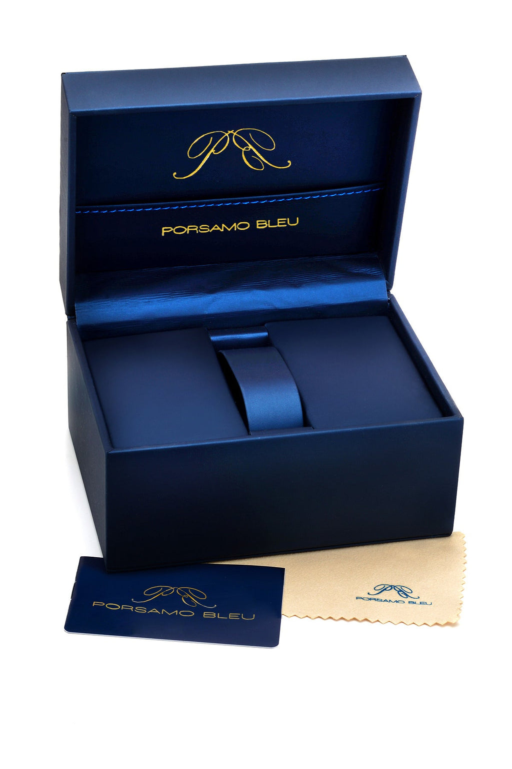 Porsamo Bleu Men's Veritas 2 Genuine Leather Band Watch 1362BVEL