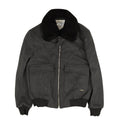 Gray Logo Pivot Aviator Jacket