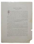Horace M. Leeds 1895 Boxing Gladiators 11x15 Supplement Poster