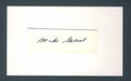 Mike Goliat Browns Phillies Signed/Autograph Cut 3x5 Index Card PASS 124320