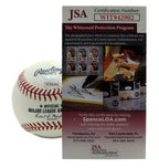 Ryan Howard Phillies Signed Commem. OML Baseball with Logo in Case JSA 165760