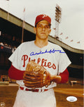 Art Mahaffey Autographed 8x10 Photo Philadelphia Phillies JSA 181932