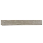 Rustic Wood Fireplace Mantel, Wall-Mounted & Floating Shelf