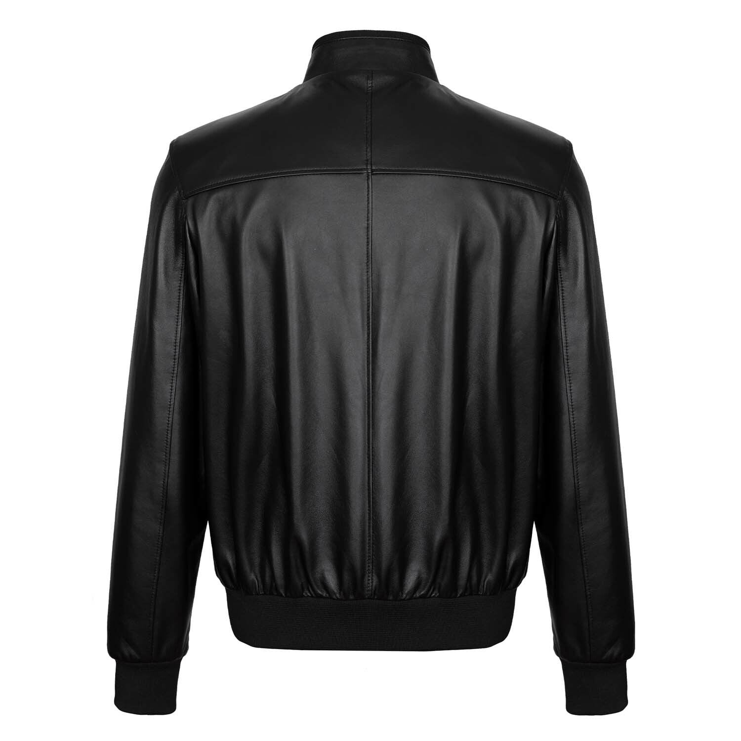 Mock Neck Jacket // Black